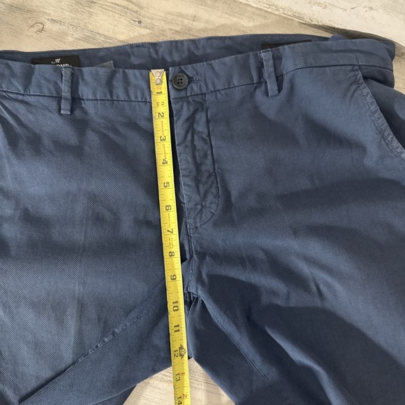 M Mason's London Bermuda Shorts 10" Mens 54 (US38) Blue Casual Flat Front - Picture 10 of 11